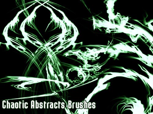 Chaotic Abstracts Brushes